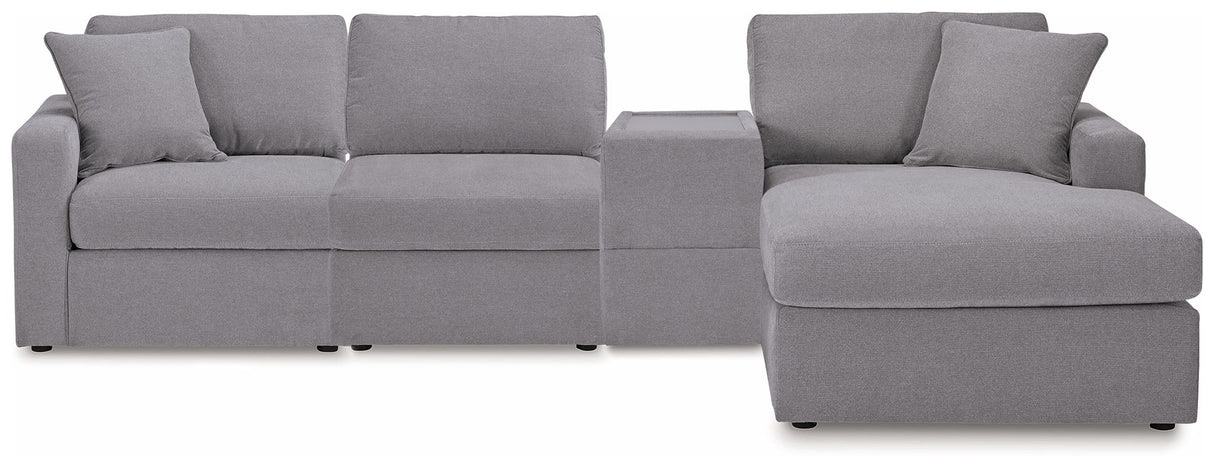 Modmax - L-Shaped Sectional - Granite