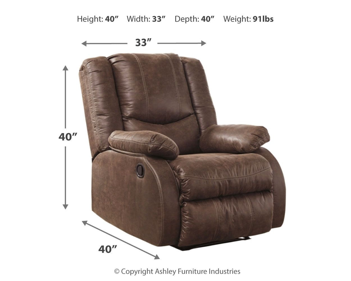 Bladewood - Zero Wall Recliner - Coffee