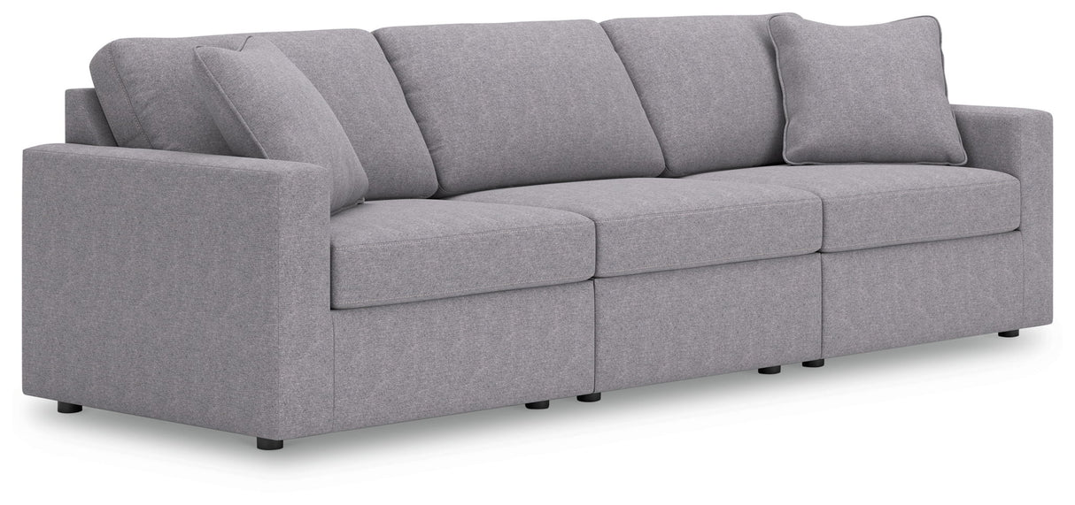 Modmax - Straight Sectional - Granite