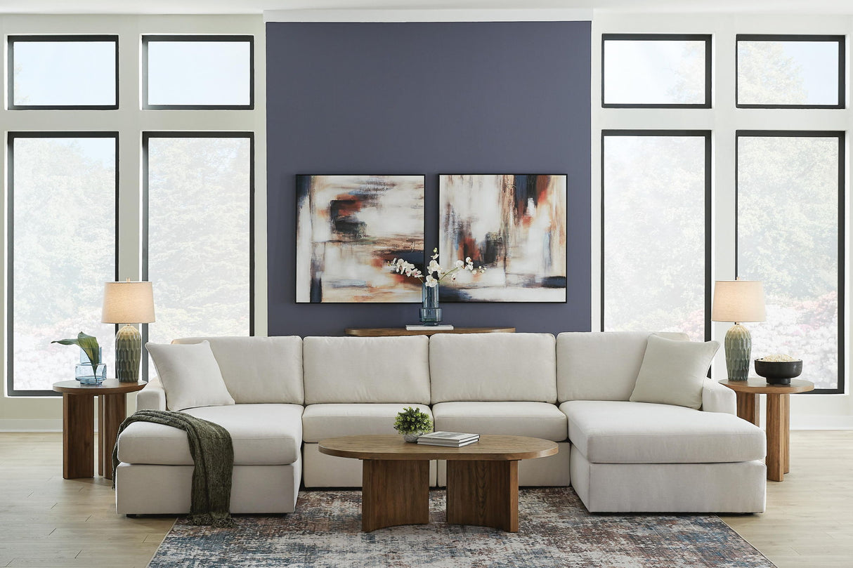 Modmax - U-Shaped Sectional - Oyster