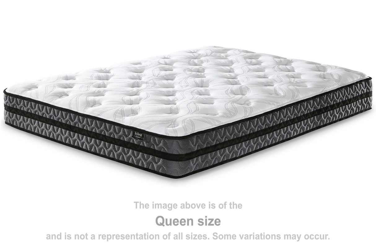10 Inch Pocketed Hybrid - Full Mattress - White