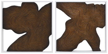 Landley - Wall Decor Set (Set of 2) - Brown / White