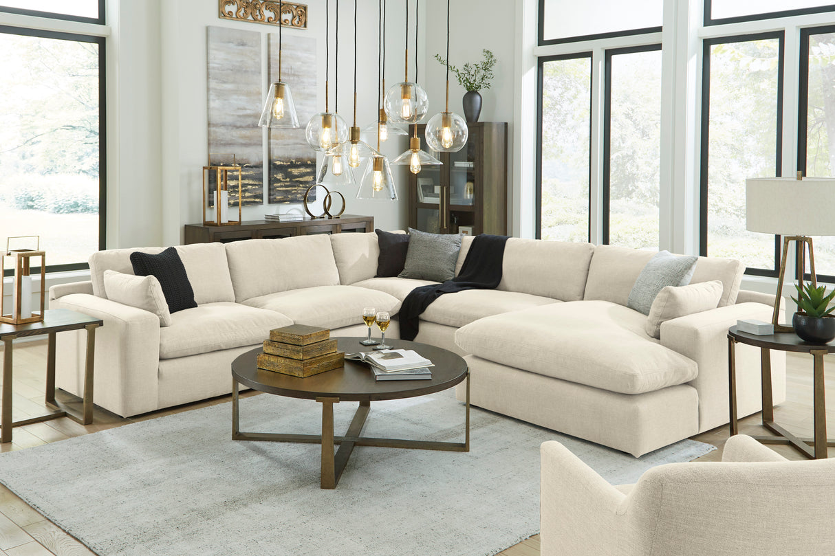 Elyza Feather Filled Modular Cloud Couch by Ashley