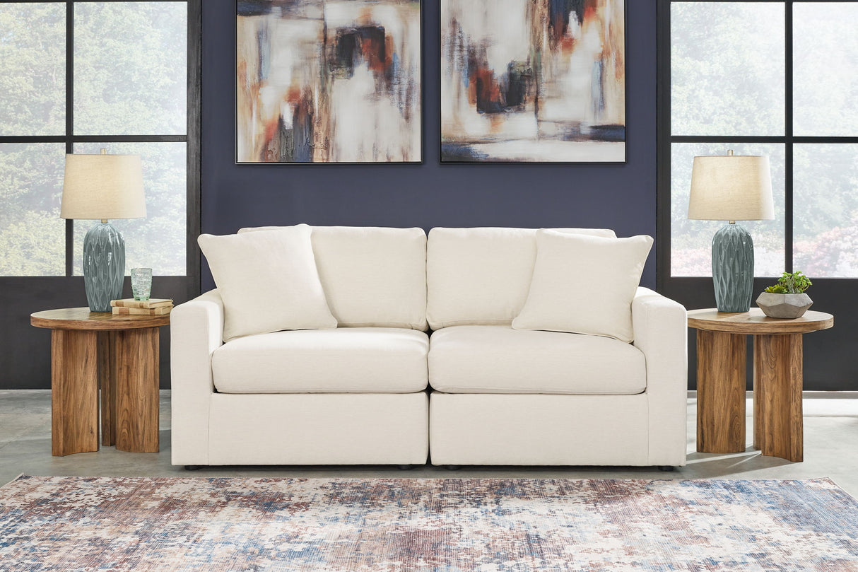 Modmax - Straight Sectional - Oyster