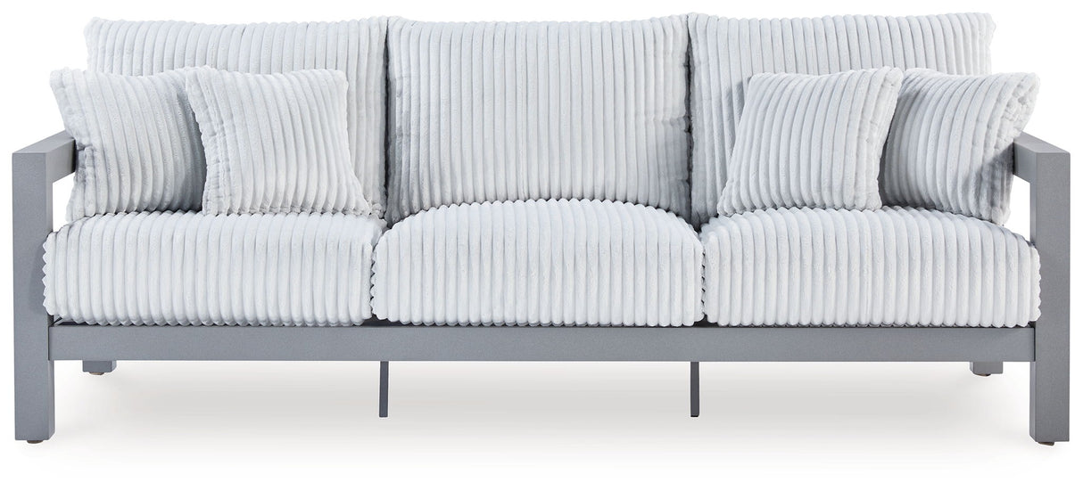Hurley Park - Sofa With Cushion - Gray