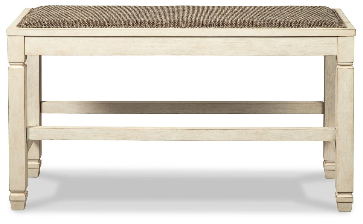 Bolanburg - DBL Counter UPH Bench - Beige