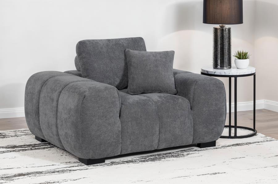 Mid-Century ✨ Octavia Tufted Accent Chair