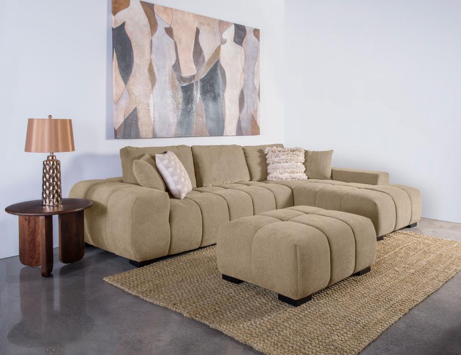 Mid-Century ✨ Octavia Tufted Sectional