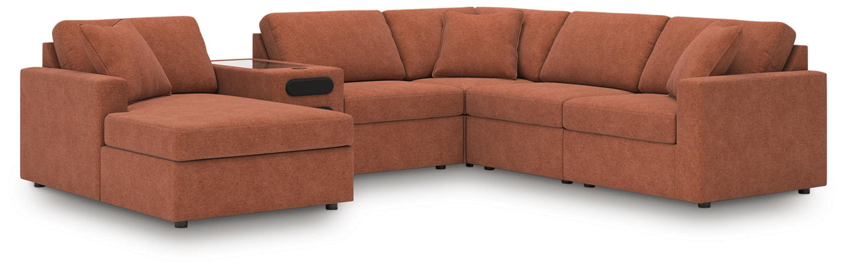 Modmax - U-Shaped Sectional - Spice