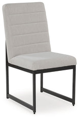 Tomtyn - Dining Upholstered Side Chair (Set of 2) - Light Brown