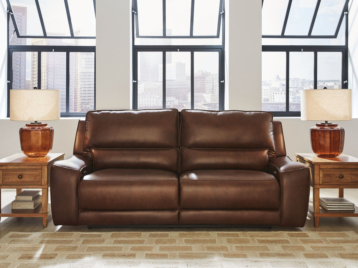 DeepWakes - 2 Seat Power Reclining Sofa With Adjustable Headrest