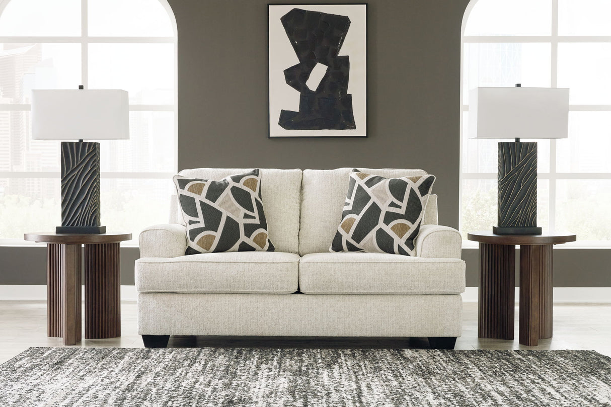 Heartcort - Loveseat - Quartz