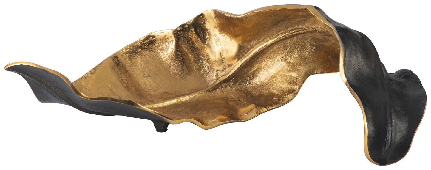 Melinda - Sculpture - Black / Gold Finish