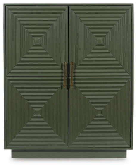 Geirwood - Accent Cabinet - Dark Green