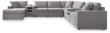 Modmax - U-Shaped Sectional - Granite