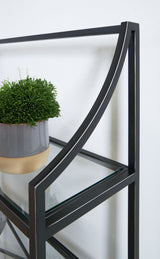Dakerwell - Bookcase - Antique Black