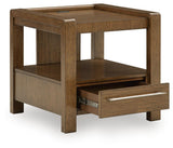 Marxmore - Square End Table - Brown