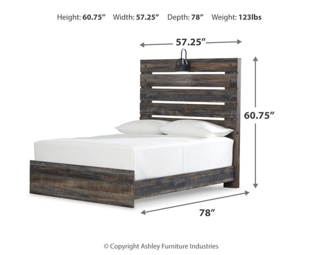Drystan - Panel Bed