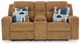 Kanlow - Dbl Reclining Loveseat With Console