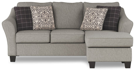 Kestrel - Queen Sofa Chaise Sleeper - Driftwood
