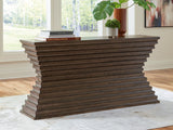 Hannodream - Sofa Table - Warm Brown