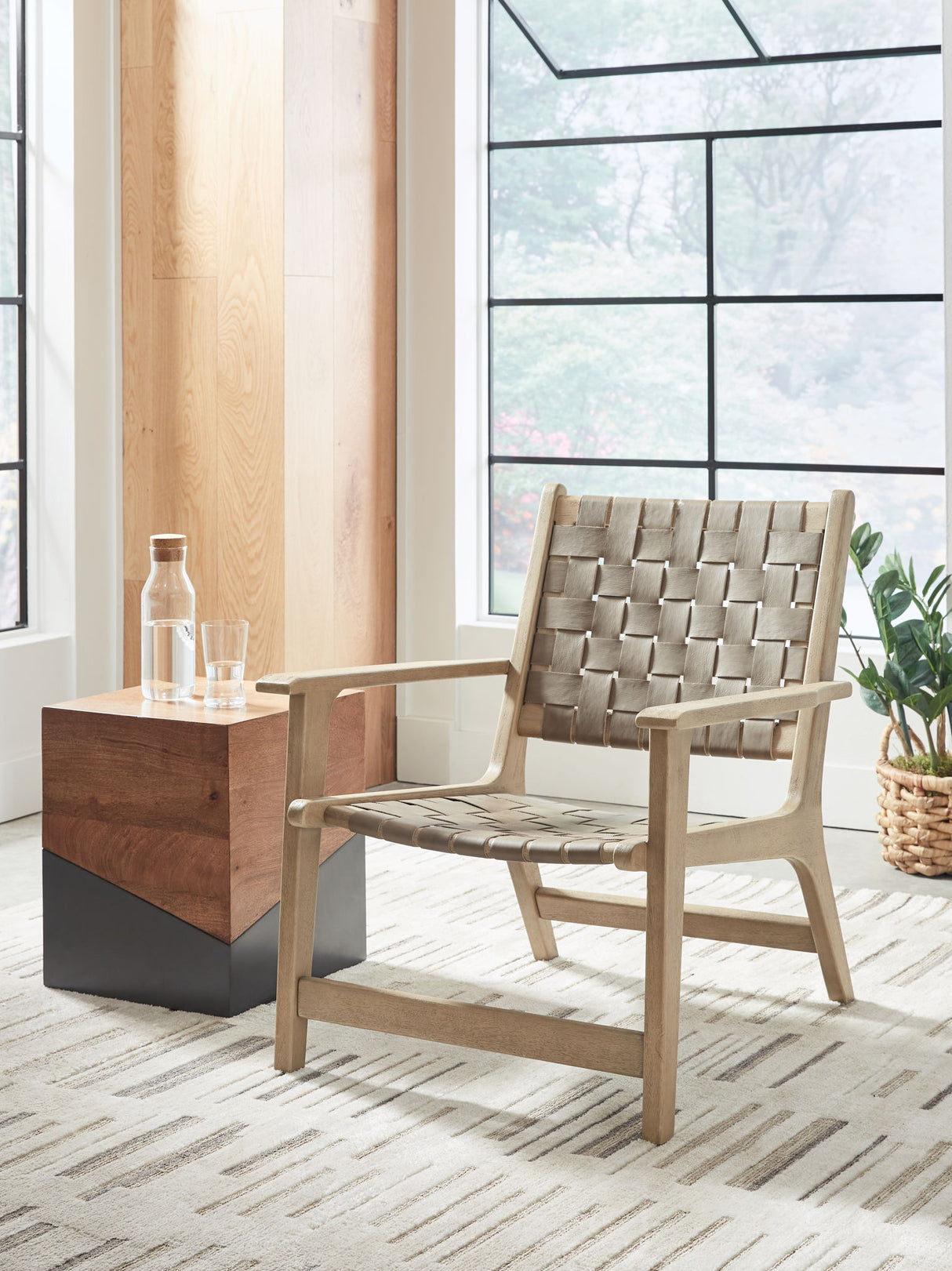 Jameset - Accent Chair - Taupe