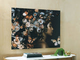 Valfer - Wall Art - Orange / Black / White
