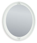 Kozlani - Bedroom Mirror - White