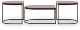 Vanmore - Occasional Table Set (Set of 3) - Dark Brown