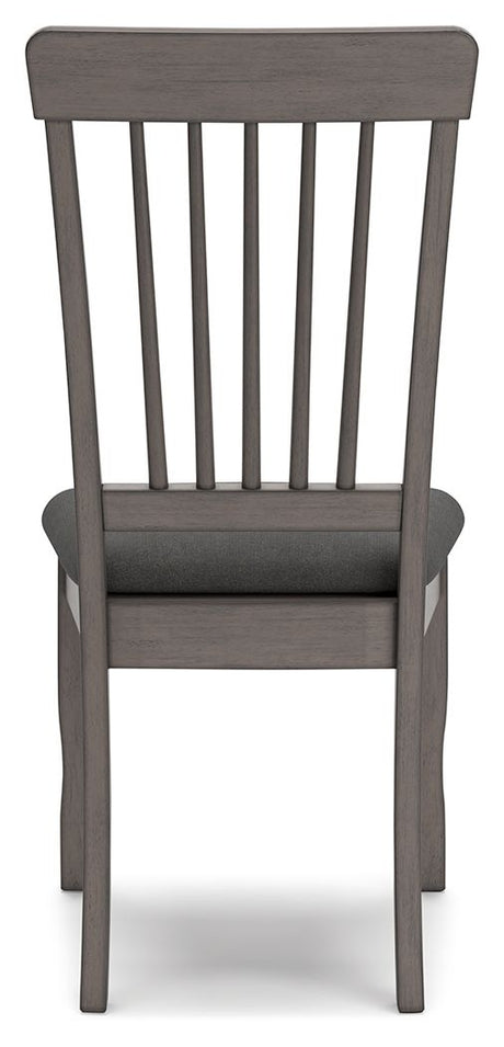 Shullden - Dining Room Side Chair (Set of 2) - Gray