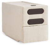 Modmax - Straight Sectional - Oyster