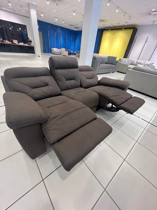 Power Recliner Sofa with Power Headrests