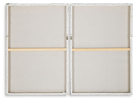 Brockdunn - Wall Art Set (Set of 2) - Tan / Brown