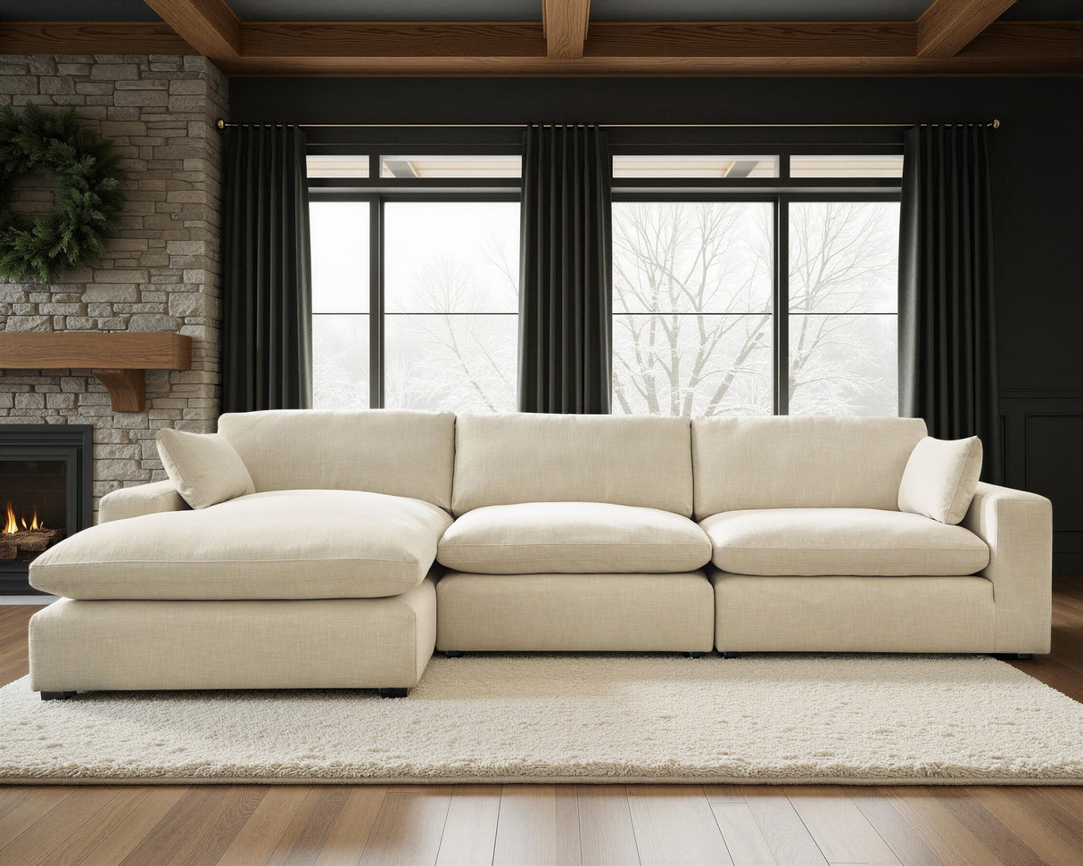 Elyza Feather Filled Modular Cloud Couch by Ashley
