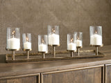 Wallmond - Candle Holder - Antique Brass Finish