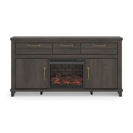 Brazen Valley - TV Stand With Fireplace Option