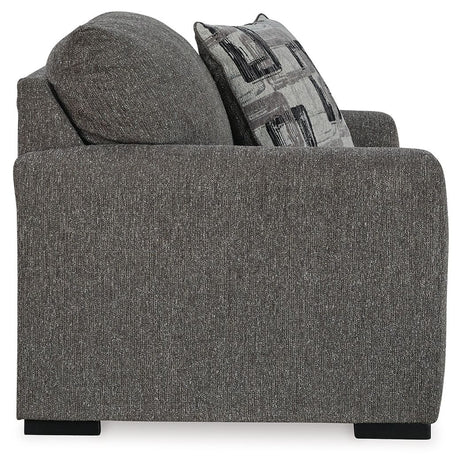 Gardiner - 2 Pc. - Chair And A Half, Ottoman - Pewter