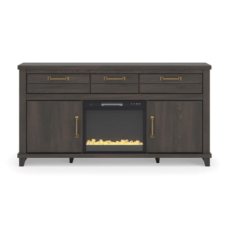 Brazen Valley - TV Stand With Fireplace Option