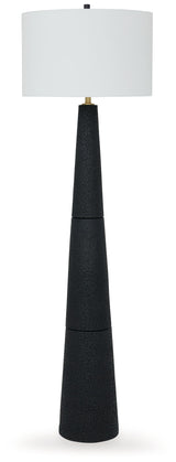 Hallburg - Poly Floor Lamp - Black