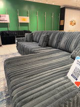 MEGA FLUFFY New Corduroy 3 PC Oversized Sectional