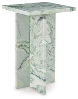 Deaconwell - Accent Table - White / Green