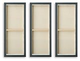 Larrondale - Wall Art Set (Set of 3) - Black / Gray / Brown