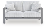 Hurley Park - Loveseat With Cushion - Gray