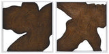 Landley - Wall Decor Set (Set of 2) - Brown / White
