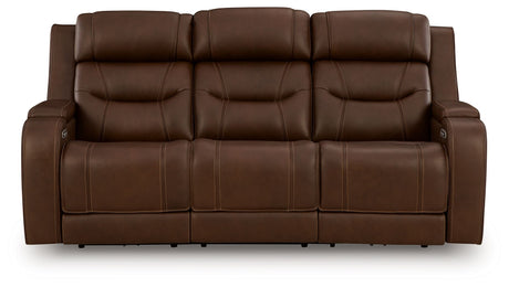 Knightington - Power Reclining Sofa With Audio Seating