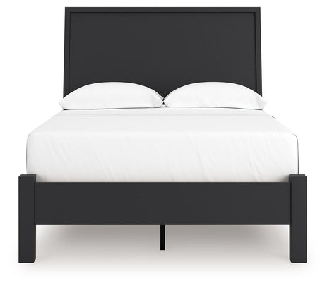 Danziar - Panel Bed With Low Footboard