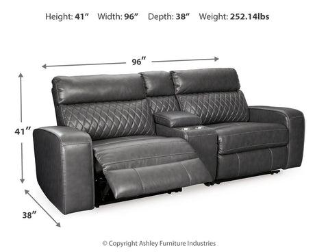 Samperstone - Power Reclining Sectional