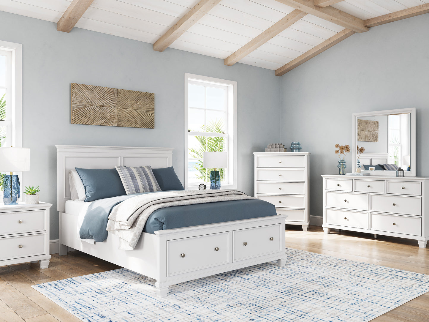 Fortman Bedroom Collection by Ashley (White, Brown, Black!)