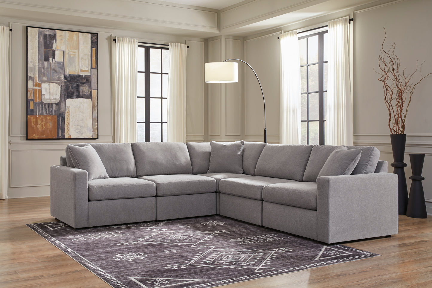 Machine Washable 🧼 Customizable ModMax Sectional by Ashley (4 Colors!) 🌈