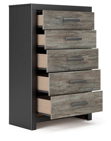 Broachmyn - Five Drawer Chest